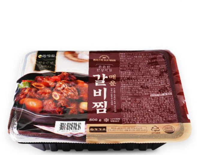 대구 황장군 양푼이 매운 갈비찜 800g, 1개
