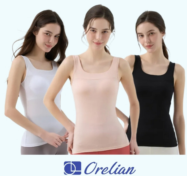 [오렐리안] Orelian 풍기인견 블렌디드 브라탑 -런닝형(3종)