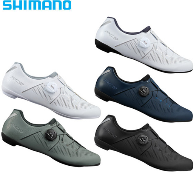 시마노 SH-RC302 WIDE 로드 클릿슈즈 BOA다이얼 서라운드래핑 신형, 화이트(와이드) 42-265mm