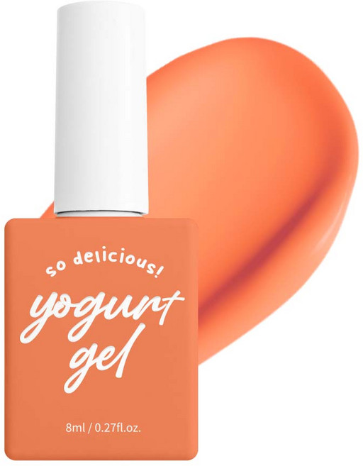 요거트젤 컬러젤네일 그로서리 젤폴리쉬 매니큐어, 32번 코랄코랄, 8ml, 1개
