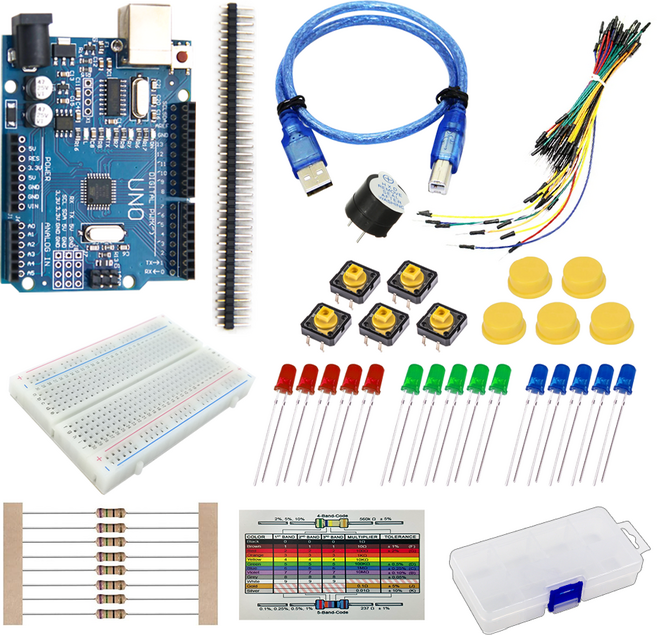 아두이노 실습 키트 우노 R3 CH340 호환보드, Ard-3, 1개