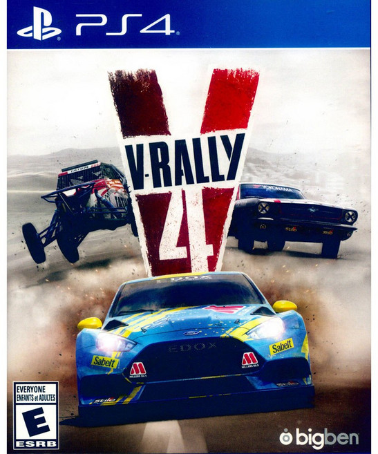 Bigben Interactive V-Rally 4 PS4 越野賽車遊戲 英文美版, 現貨全新