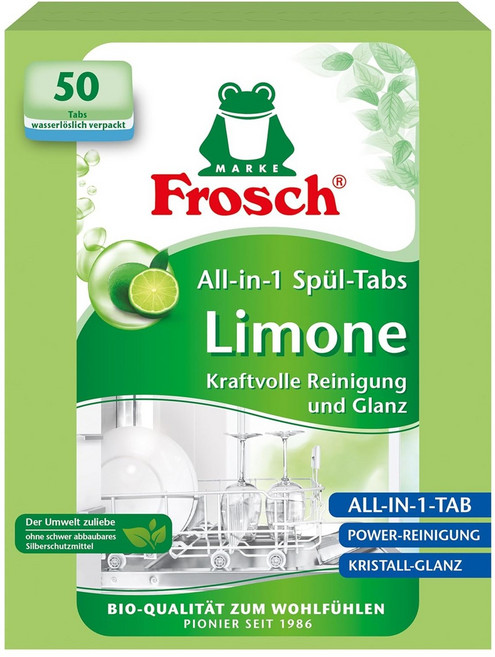 프로쉬 그린레몬 올인원 식기세척용 타블렛 50p, 900g, 1개
