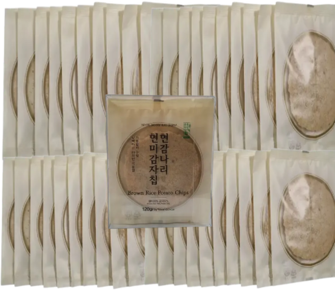 장스칩스 기름제로 현감나리 감자칩 12g 40봉, 40개