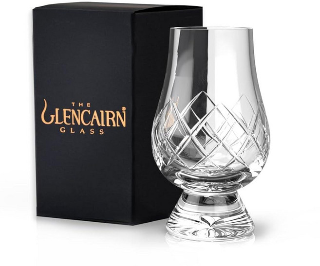 GLENCAIRN 컷 프리미엄 위스키 글라스 선물 상자, 1개