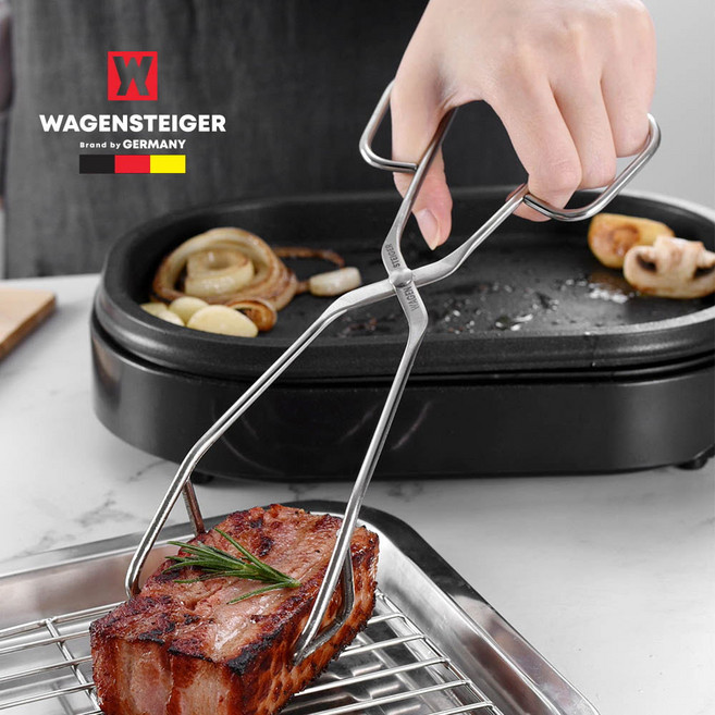 S-생활용품 바겐슈타이거 SUS304 스텐 가위형 집게, 1개