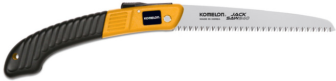 코메론 접톱 FB-240 직선 접이식 톱 원터치 원예, 1개