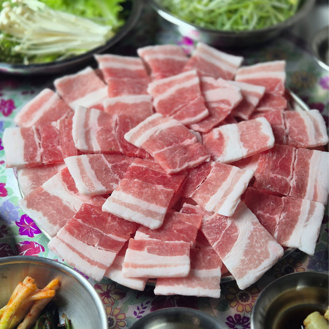한돈 냉동 삼겹살 국내산, 1개, 2kg