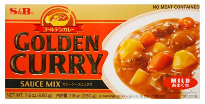 SB 에스앤비 골든커리 순한맛 220g 일본 카레, 1개