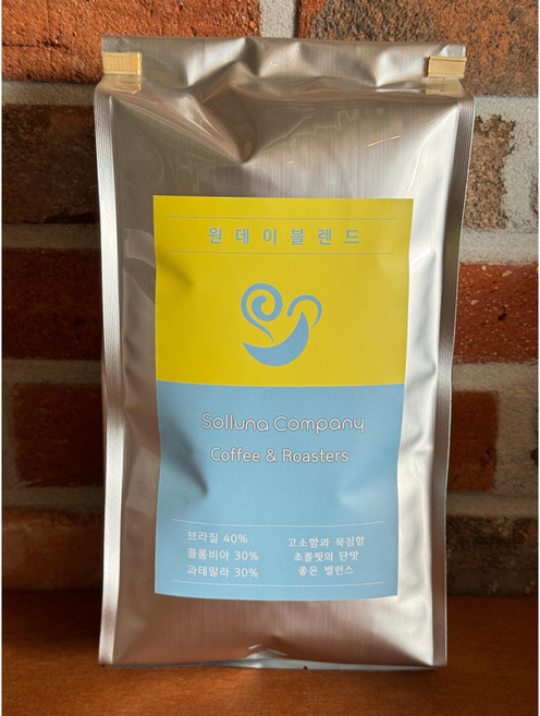 솔루나컴퍼니 SOL블렌드 원두커피 1KG, 1개