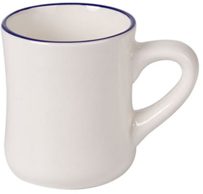 시라쿠스 뉴욕 장구 머그 S 330ml, 블루, 1개