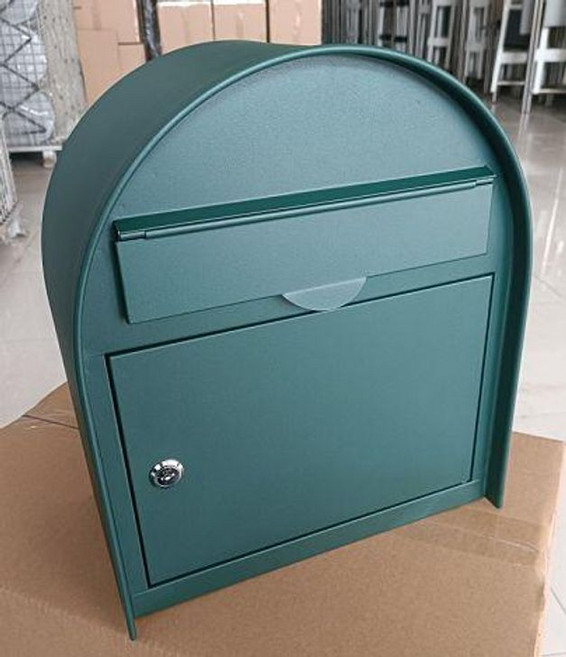 무인 택배보관함 세탁함 아파트 택배함 벽면 설치, 샌드그린