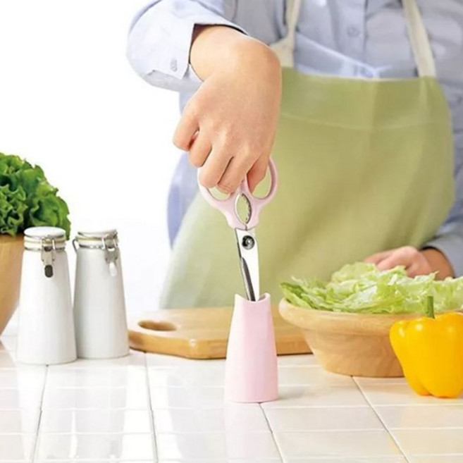 일본 피타코 마그네틱 분리형 미니 주방 가위 자석가위 냉장고부착, 상세 설명 참조, 1개