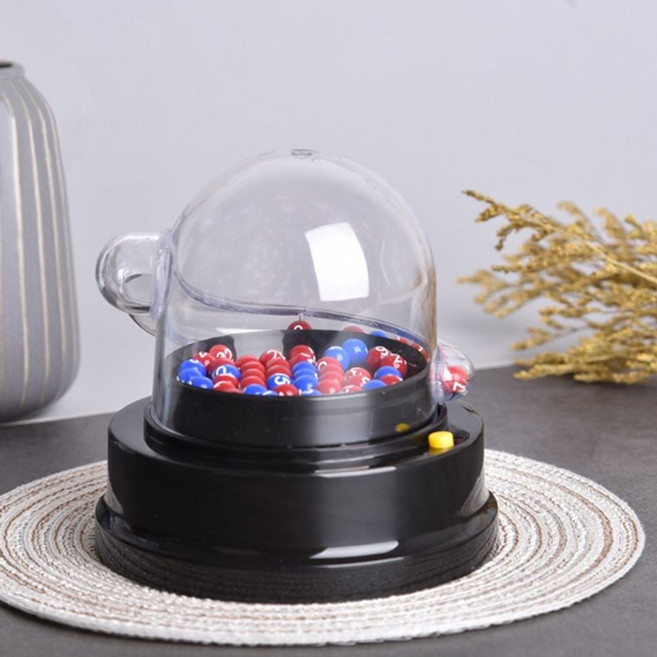 로또 자동 추첨기 게임기 추출 번호 출기 빙고게임 기계 예상 복불복, 1개