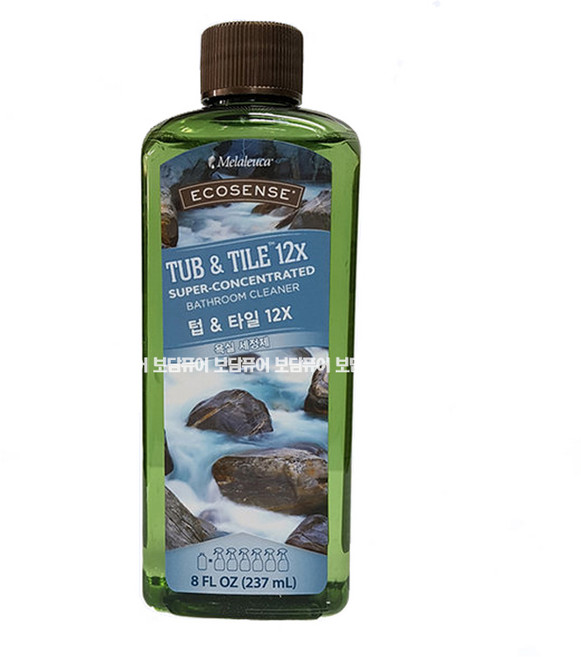 멜라루카 텁앤타일 12X 욕실세정제 +포켓물티슈 증정, 1개, 237ml