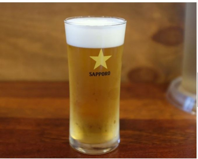 삿포로맥주잔 220ml전용잔, 삿포로맥주잔 400ml 1개, 1개