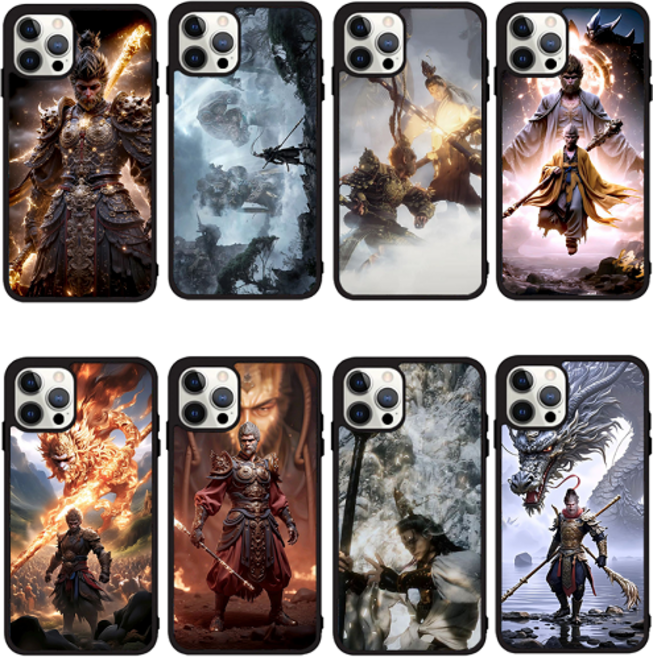 검은신화 오공 게임 휴대폰케이스 S23 S24 노트10+ S21 S20 S9 S8 아이폰13 아이폰13프로 아이폰14 아이폰14프로