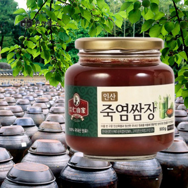 인산가 죽염 쌈장 900g 인산죽염, 1개