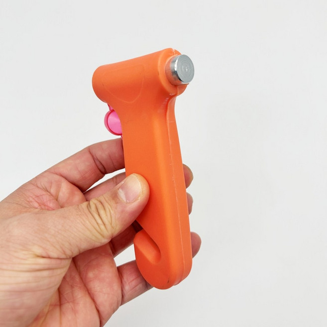 비상 탈출용 망치, 레드, 1개