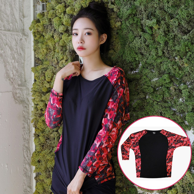 조이할리 빅사이즈 루즈핏 가오리 래쉬가드