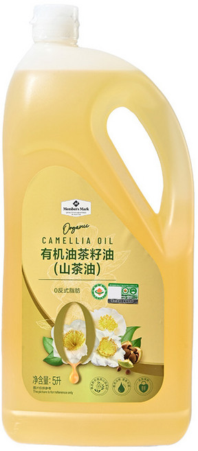 Member'sMark 카멜리아 오일 동백오일 냉압착, 1개, 5L