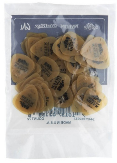 [봉지피크 1봉 72개] 던롭 울텍스 스탠다드 샤프 트라이앵글, 1.울텍스 스탠다드 0.88mm, 1개