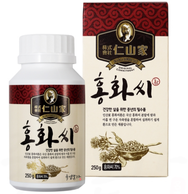 인산가 홍화씨 환 250g 죽염본가 인산죽염[정품 판매자 사업자번호: 660-58-00496], 1개