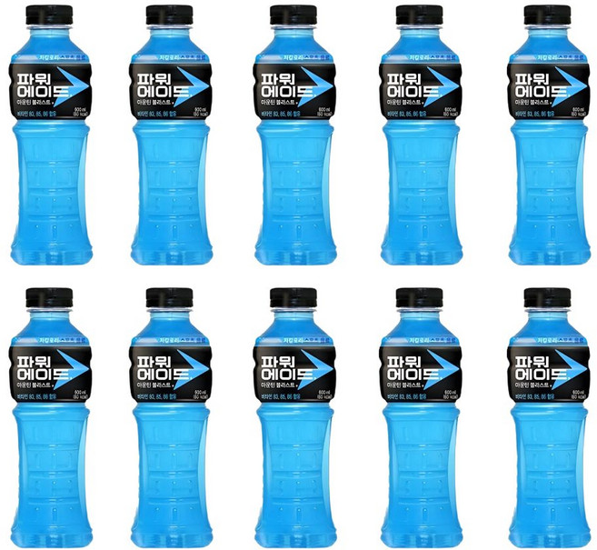 파워에이드 마운틴블라스트 600ml 10개