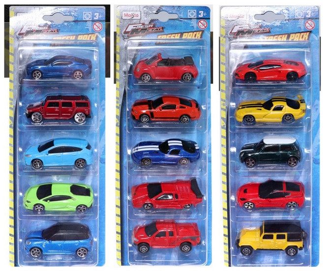 마이스토 베이직 미니카 5P, 1개, 랜덤색상