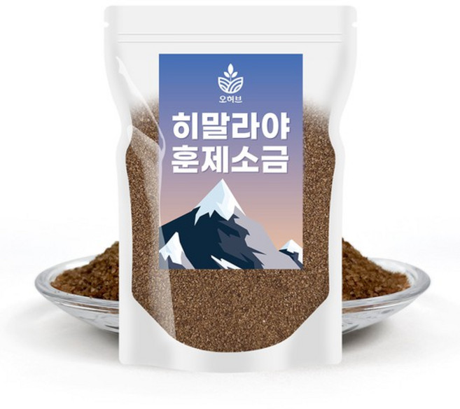 히말라야 훈제소금 스모크솔트 1kg, 1개, 200g