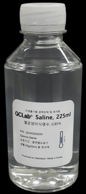 멸균생리식염수(보틀형 225ml)-과학실험용