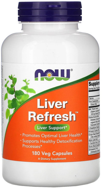 나우푸드 리버 리프레시 베지 캡슐, 180개입, 1개, 180정