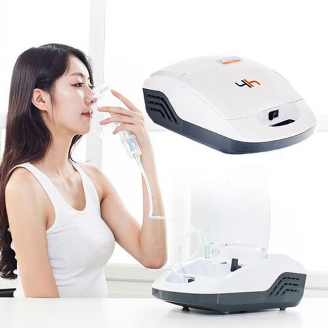 국내생산 가정용 비가열식 네블라이저 흡입기 소아 성인 마스크포함, 영화 네블라이저 NH-112, 1개