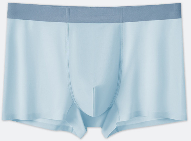 超薄冰絲男士內褲無痕透氣10A抑菌內褲男夏季涼爽錦綸平角褲批發