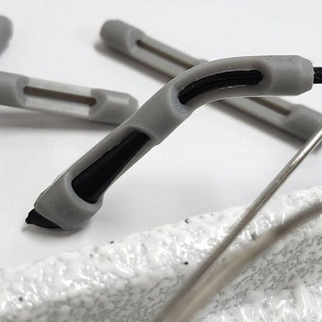 안경다리실리콘 귀아픔방지 안경 다리 쿠션 그레이dao9+1LzV