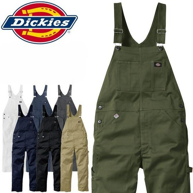 디키즈 멜빵바지 점프슈트 작업복 오버올 스트레치 남자 여성 D-769