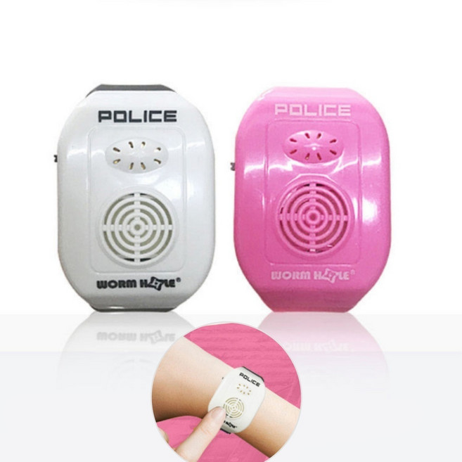 모기 퇴치기 해충 방지 팔찌 캠핑 야외 모기향 퇴치 용품, 01.폴리스초음파(보급형)-핑크