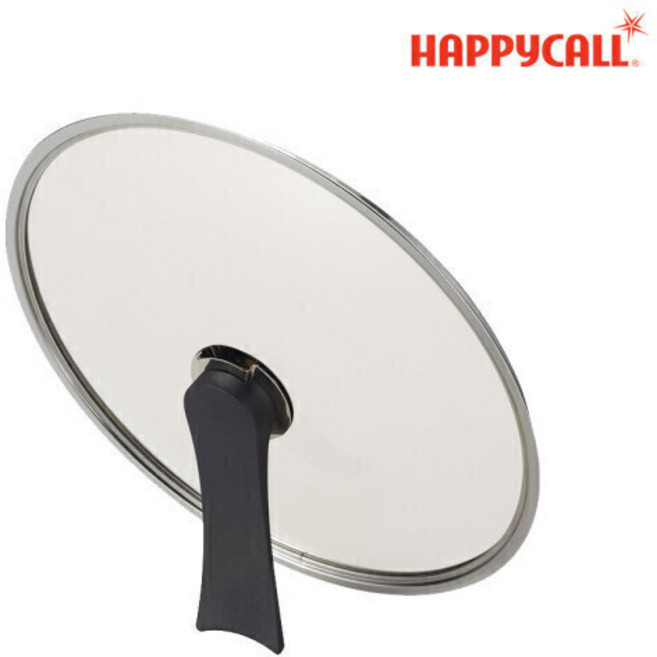 해피콜 넘침방지 후라이팬뚜껑 후라이팬덮개 냄비뚜껑 강화 유리뚜껑 28cm, 1개