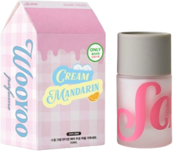 스침 헤어 우유 퍼퓸 50ml 크림 마다린 기획 (+스크런치), 1개