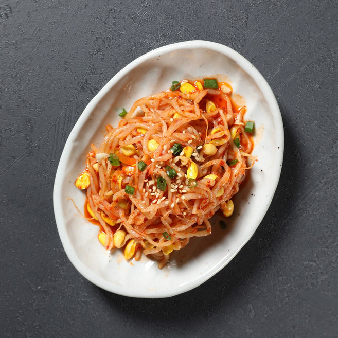 [반찬가게 찬장] 매콤콩나물무침 수제반찬 집밥 반찬 배달 맛집, 120g, 1개