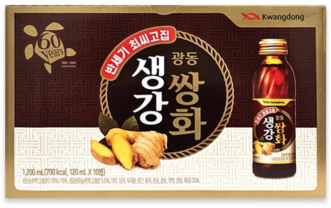 광동 생강쌍화 150ml x 10병, 120ml, 10개 - 쿠팡
