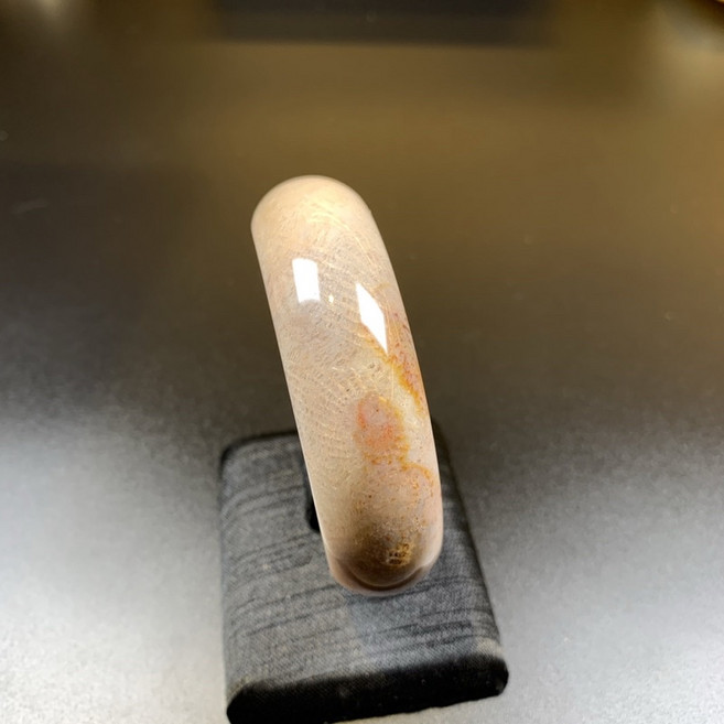珊瑚玉菊花石手鐲 A27-內徑56.7mm-版寬19.5mm