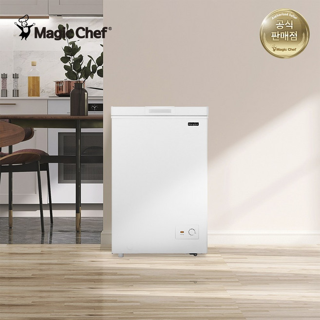 매직쉐프 심플 100L 냉동고 화이트 미니 소형 급속 냉동 MCF-H1000W, 상세 설명 참조, 상세 설명 참조