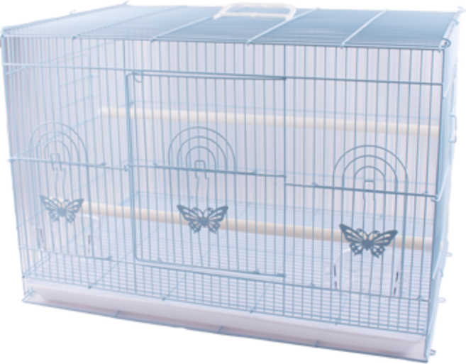 60 날림장 날림새장 앵무새새장 60날림장 날림새장 색상:화이트 블루 핑크 아이보리, 1개
