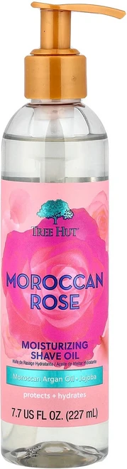 트리헛 모이스처라이징 쉐이브 오일 모로칸 로즈 향 227ml (7.7 fl oz) TUT-02805 - 쿠팡