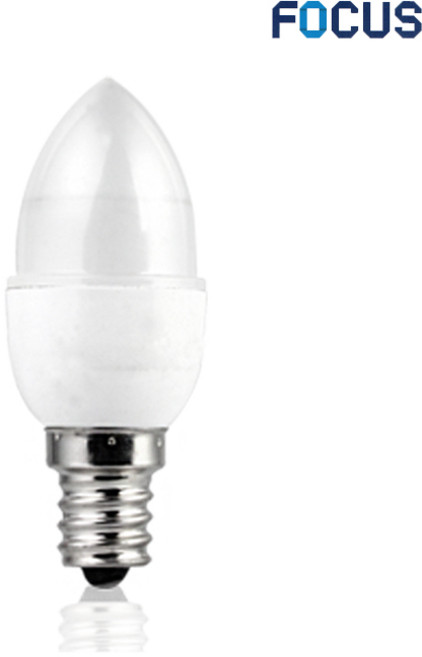 포커스엘이디 LED고추구 1W, 전구색, 1개