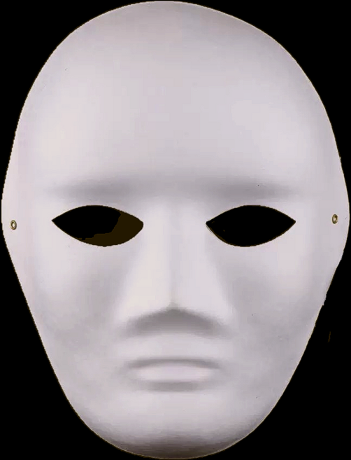 베르트폴 종이 가면 만들기, 1개, 사람