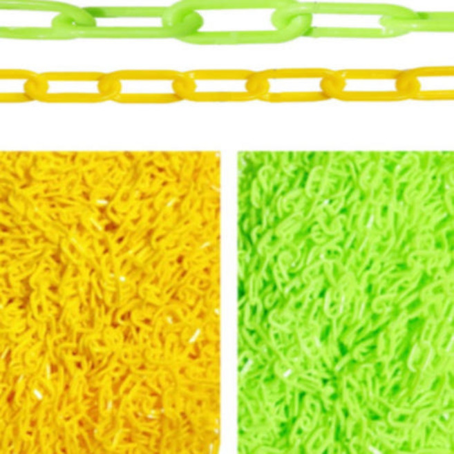플라스틱 형광 체인 8mm x 50M, 형광체인, 1개