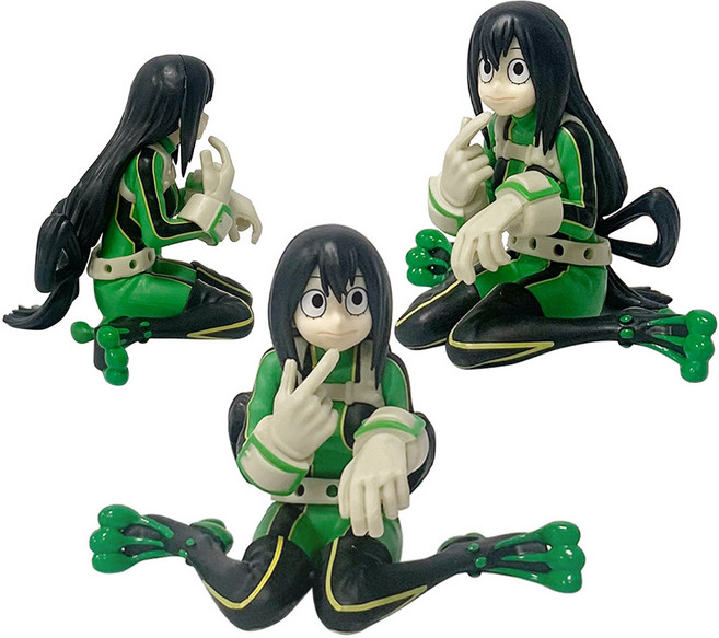 아스이 츠유 피규어 나의 히어로 아카데미아 좌석 인형 츠유쨩 여우비 프로피, 1개