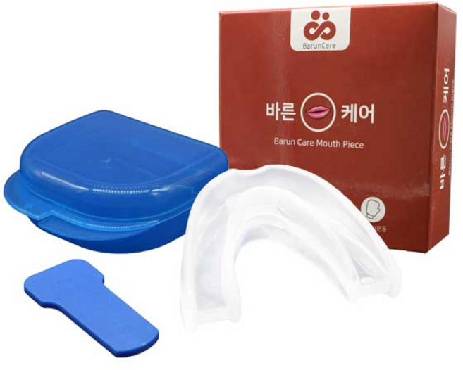 수면 이갈이 방지 마우스피스 코골이 치아 마모 예방 마우스가드, 1개